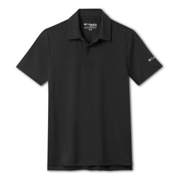 Columbia Polo Jongens, Omni-Wick Drive Zwart, 39FBROGXZ